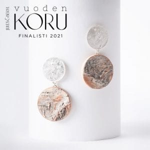 Tuohi Hopea -korvakorut
