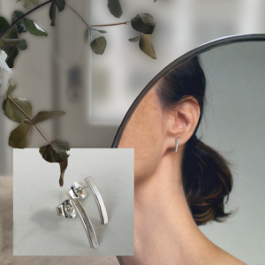 Urban Arch -korvakorut (hopea)