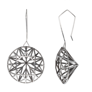 4C Briljantti statement-korvakorut