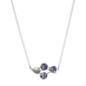 Kukkii-kaulakoru, kukka-aiheinen värikäs kaulakoru