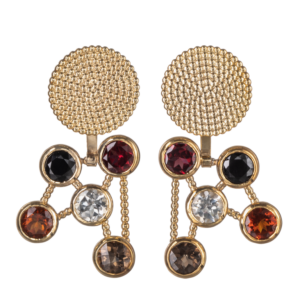 Isot värikkäät korvakorut