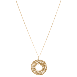 Kullattu pendant-kaulakoru